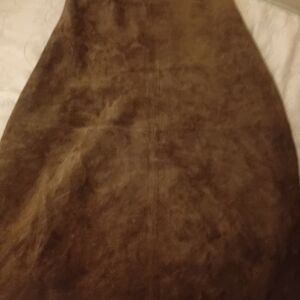 Danier Brown Suede Skirt